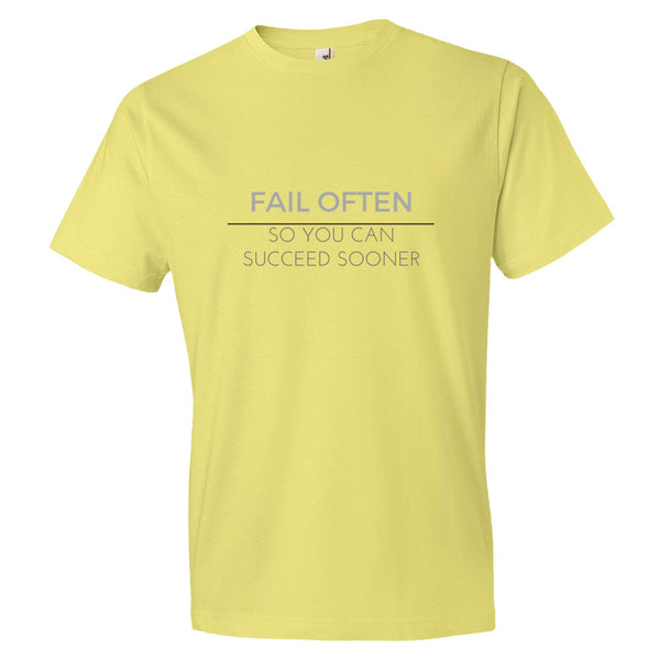 Fail Often Short sleeve t-shirt