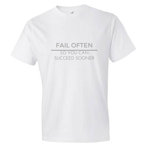 Fail Often Short sleeve t-shirt