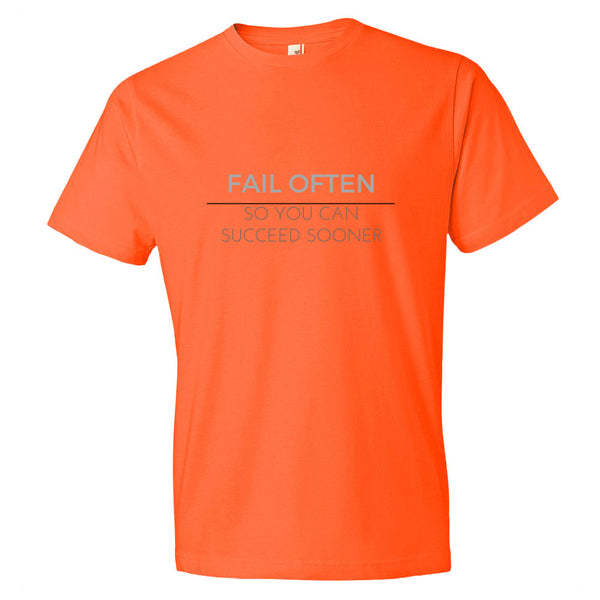 Fail Often Short sleeve t-shirt